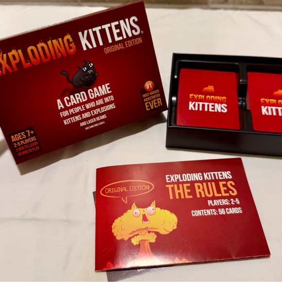 Exploding Kittens Original Edition Card Game - Picture 3 of 3